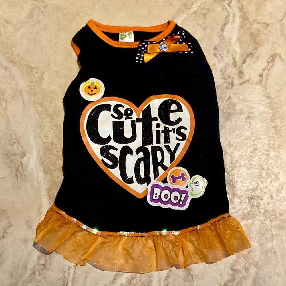 (L) Halloween Tulle Dress for a Pet